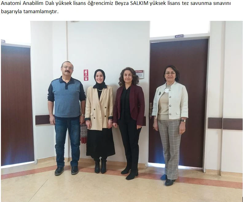 Tıp Fakültesi Anatomi Anabilim Dalı